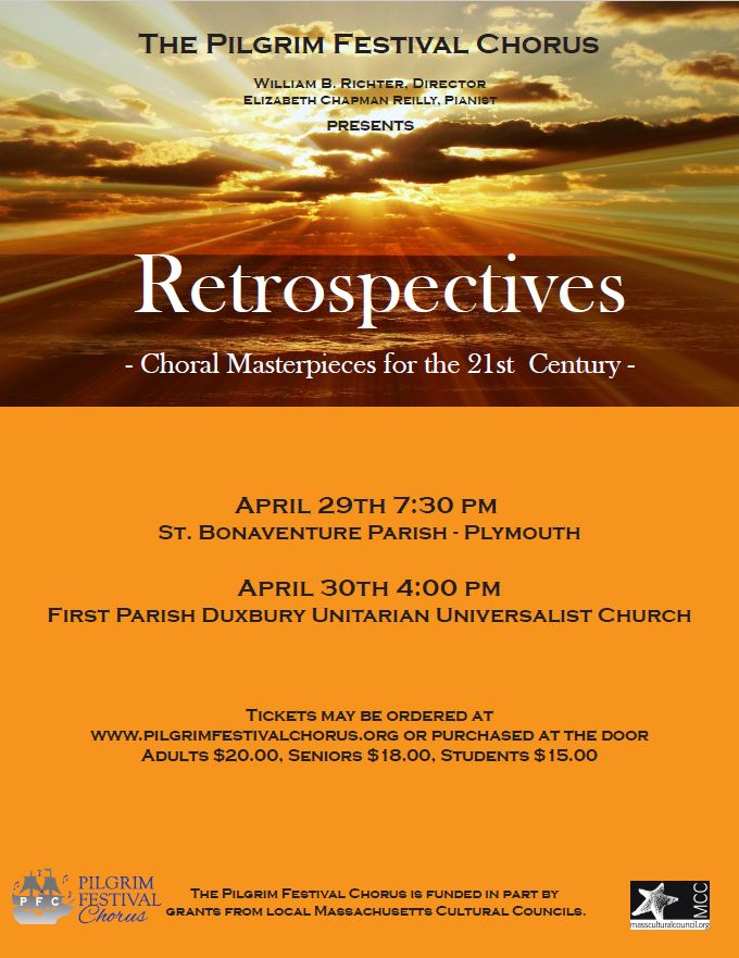 Pilgrim Festival Chorus Presents Retrospectives McGrath PR