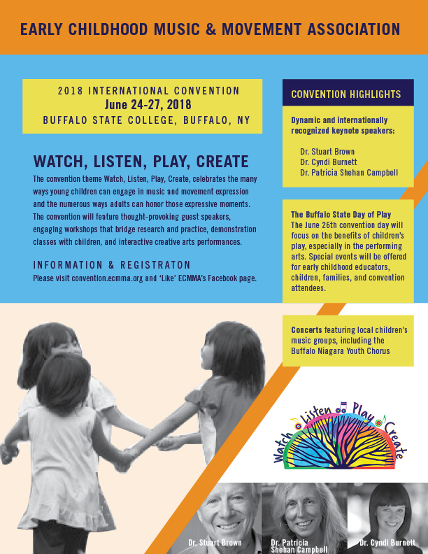 Early Childhood Music and Movement Association Hosts International