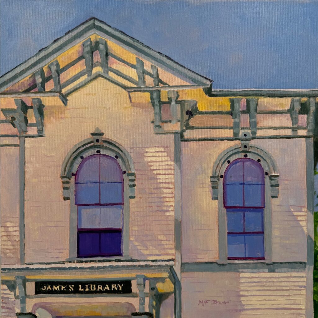 Excerpt of The James Library by Margaret Farrell Bruno