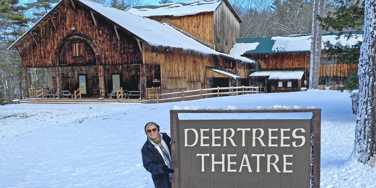 Deertrees Theatre's new Artistic and Executive Director Gail Phaneuf, image by Michelle McGrath PR