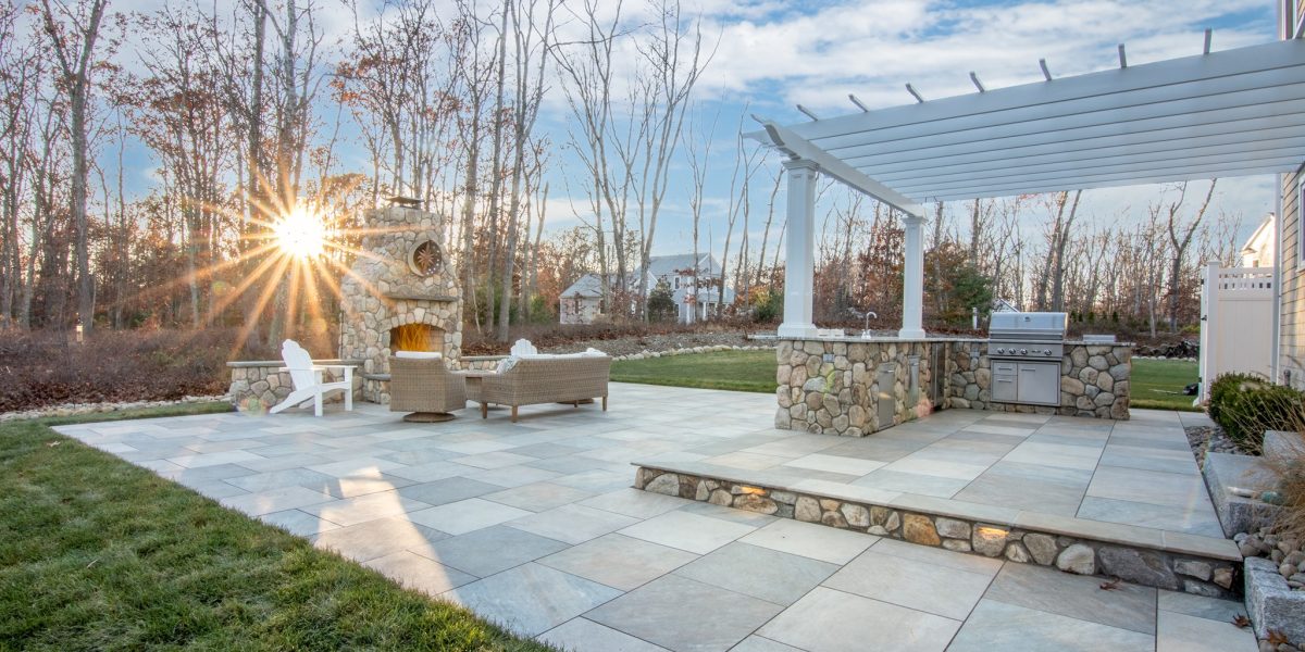 HS porcelain tiles and sod. in collaboration with MacPherson Masonry