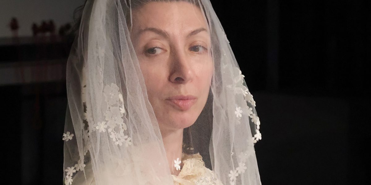 Actor Miranda Jonté in "(re)Dressing Miss Havisham" by playwright John Minigan, images by Bob Tucker/Focal Point Studios