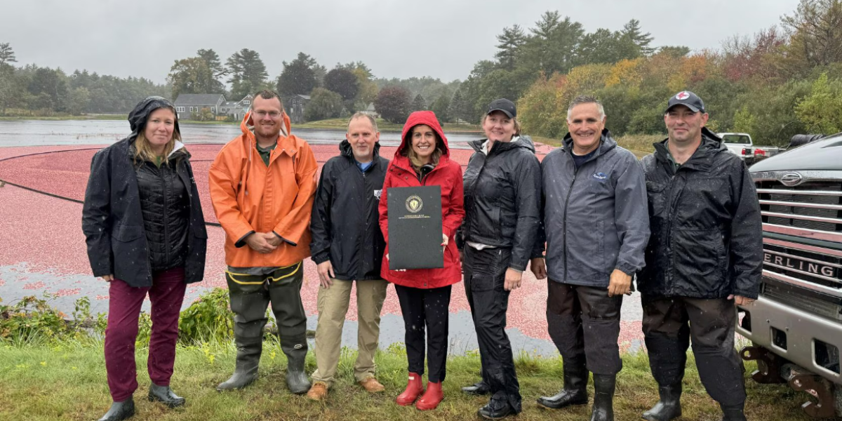 Massachusetts Cranberry Month proclamation 2024