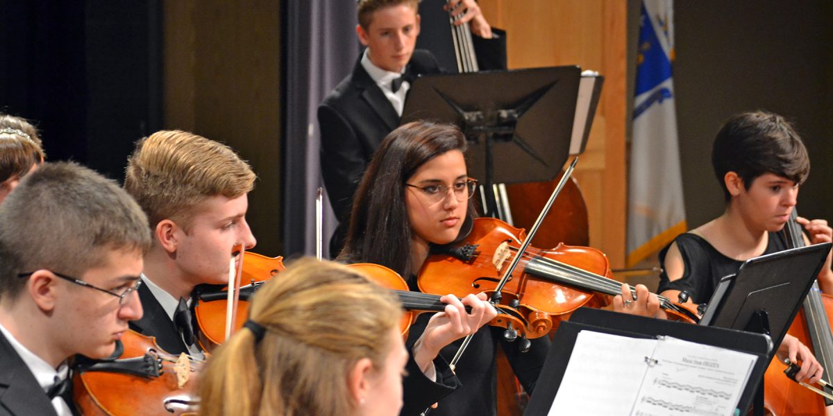 South Shore Conservatory's Youth Orchestra in concert