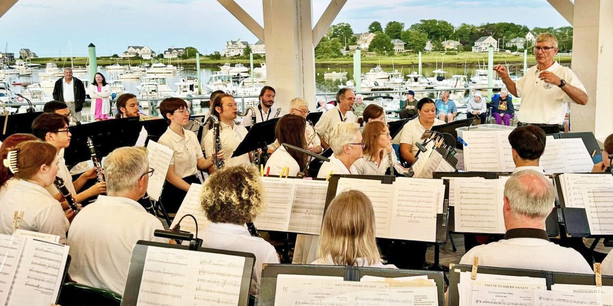 Satuit Band at Scituate Gazebo 2024 by McGrath PR